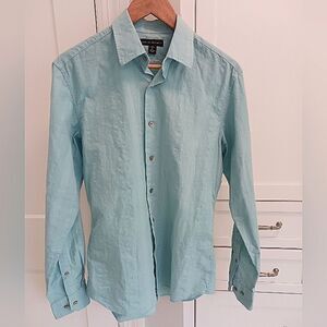 Mens Banana Republic Button Down Shirt Cotton